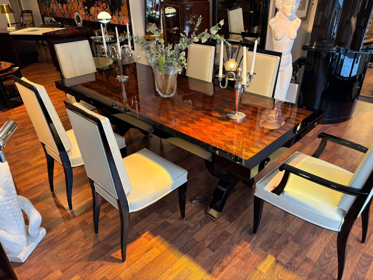 Table de salle à manger Art Déco vers 1930 