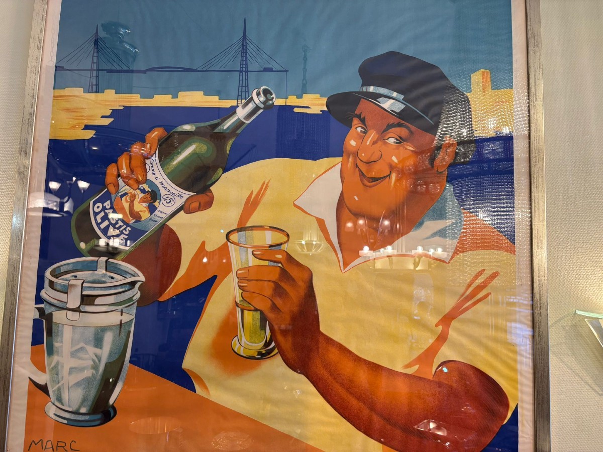 Affiche Art Déco Pastis Olive 1936-photo-2