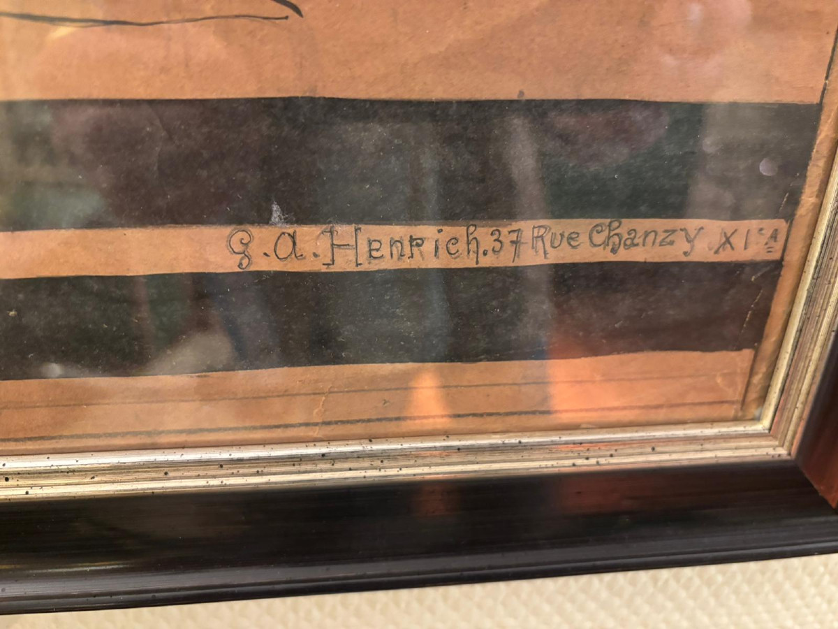 Affiche Art Déco Arts de la coiffure et de la parfumerie, 1931-photo-4