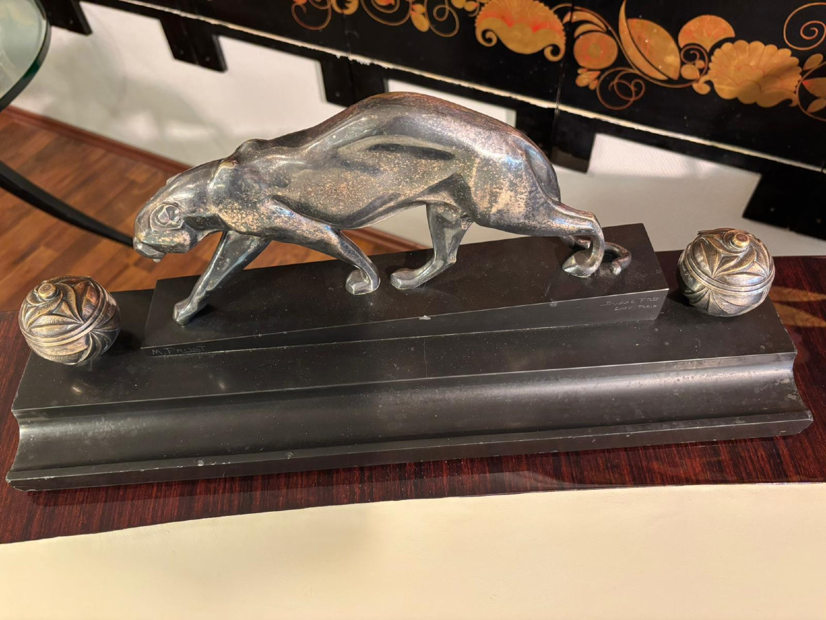 Encrier Art Déco vers 1925 Maurice Prost-photo-2