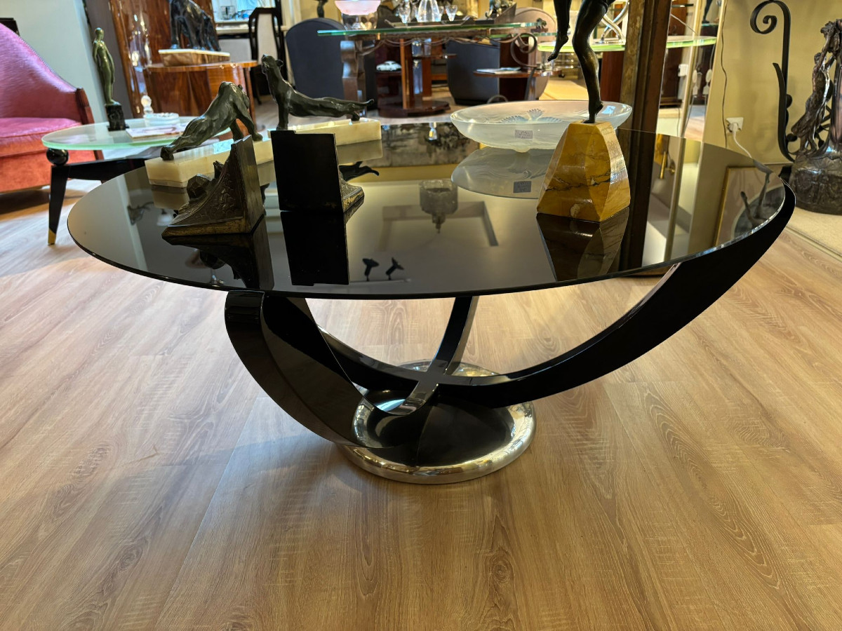 Table basse Art Déco vers 1930-photo-2