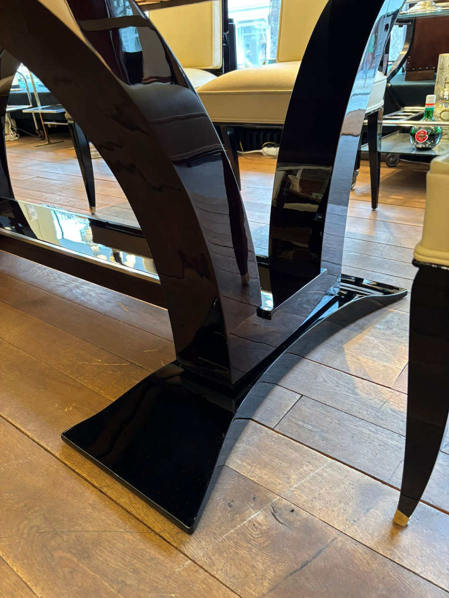 Art Deco Dining Table Circa 1930-photo-3