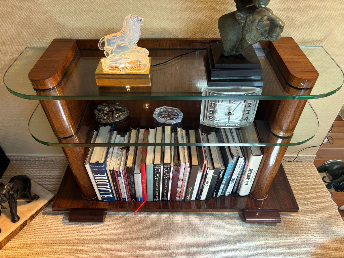 Art Deco Shelving Unit Circa 1930