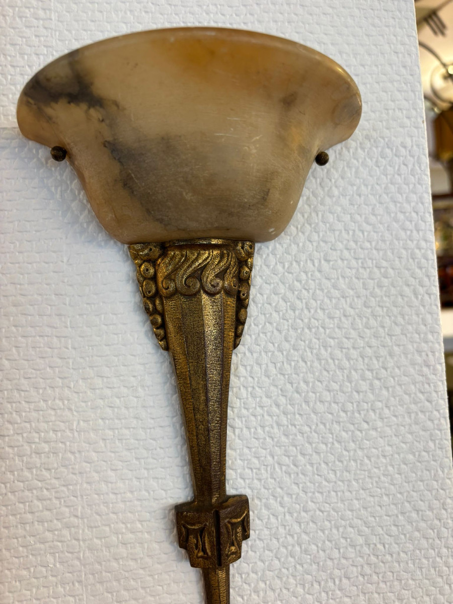 Art Deco Wall Lamp Circa 1925
