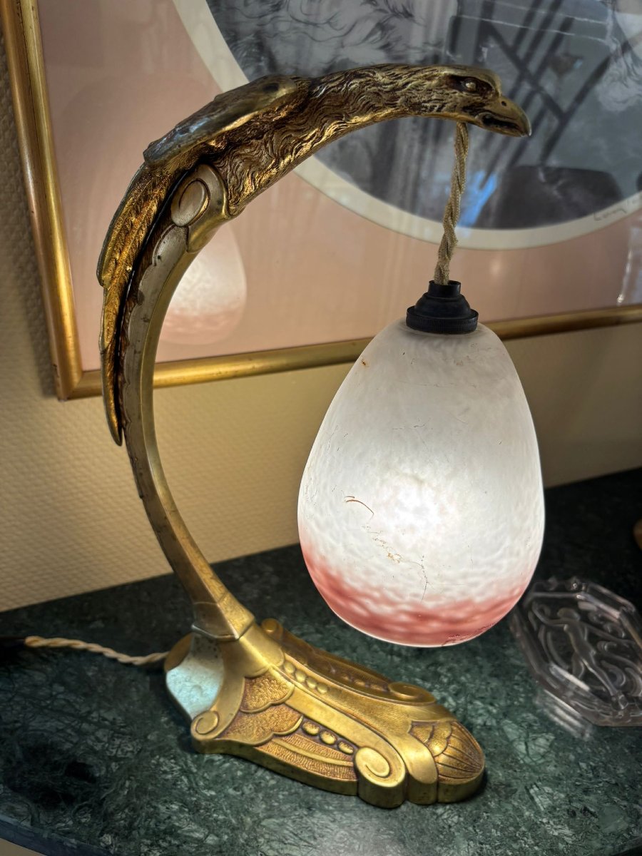 Lampe Art Déco vers 1920 Charles Ranc