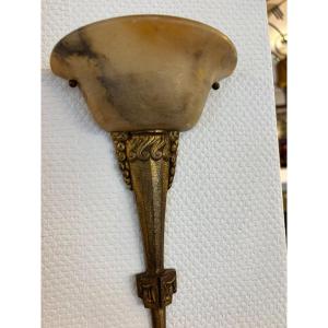 Art Deco Wall Lamp Circa 1925