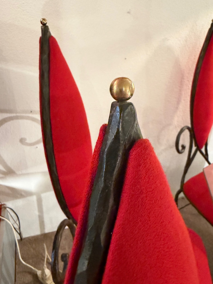 4 Wrought-iron Chairs-photo-4