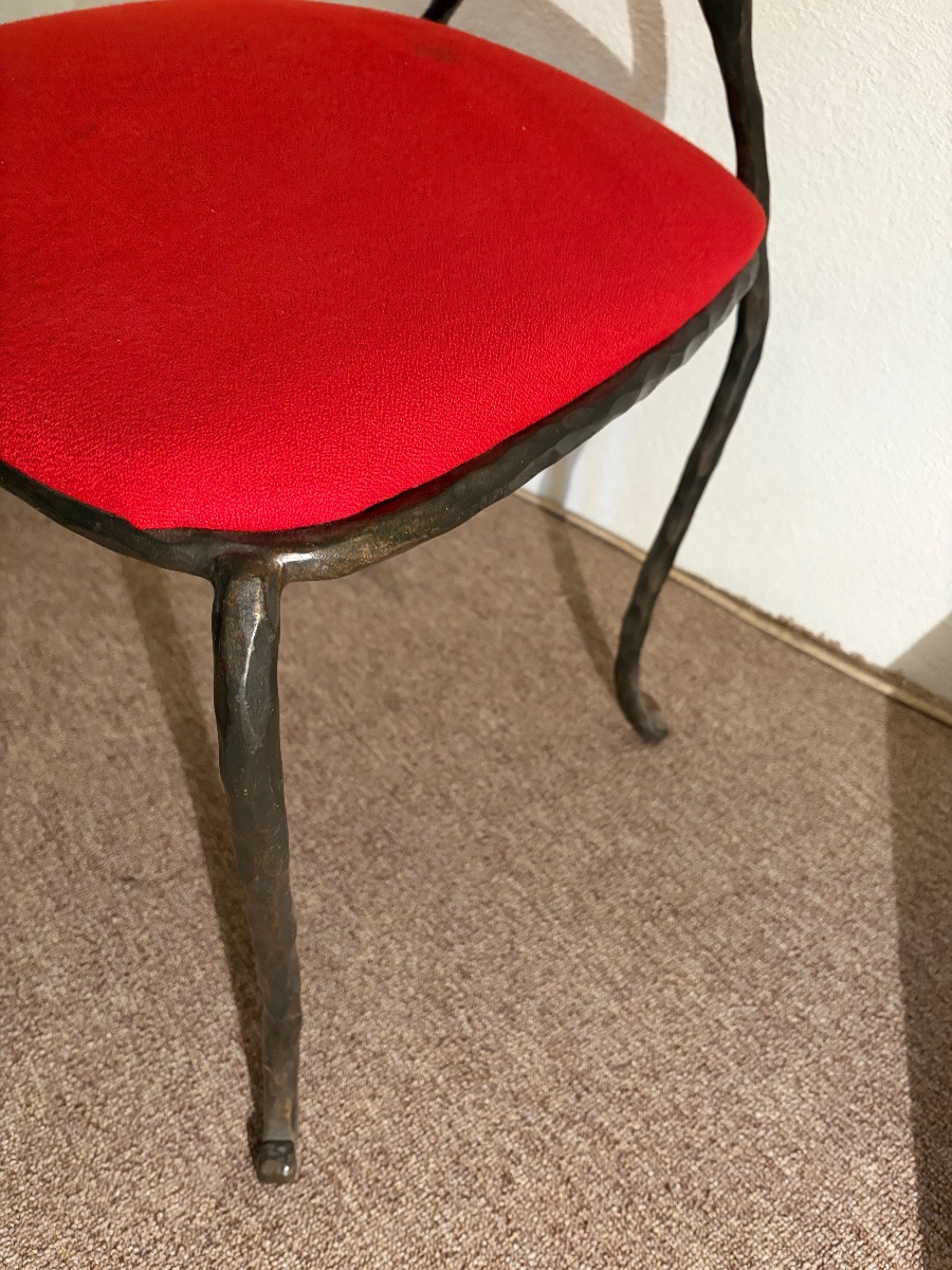 4 Wrought-iron Chairs-photo-5