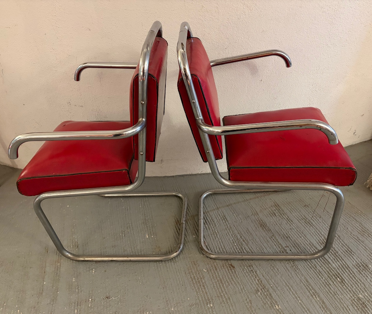 2 fauteuils de coiffeur -photo-2