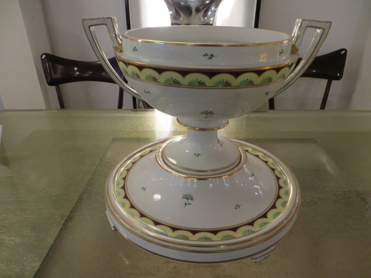 Viennese Porcelain Cup On Base-photo-4