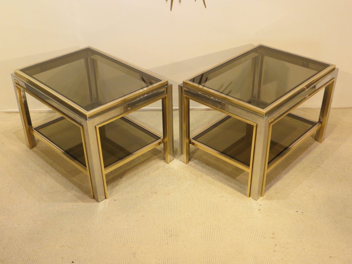 Pair Of Table / Ends Of Sofa-photo-7