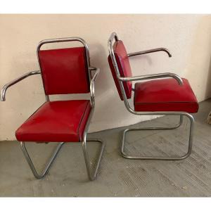 2 fauteuils de coiffeur 