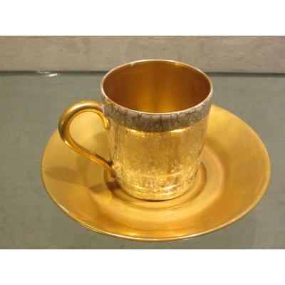 Porcelain Coffee Cup And Saucer