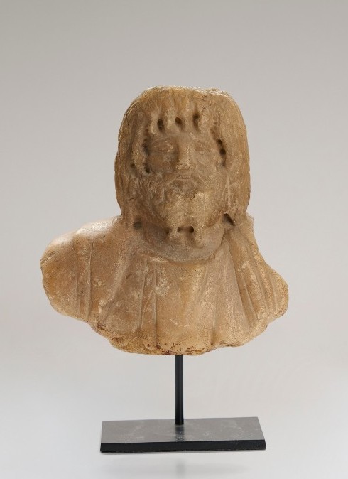 Buste de Serapis en albâtre - III-IVe si&egrave;cle