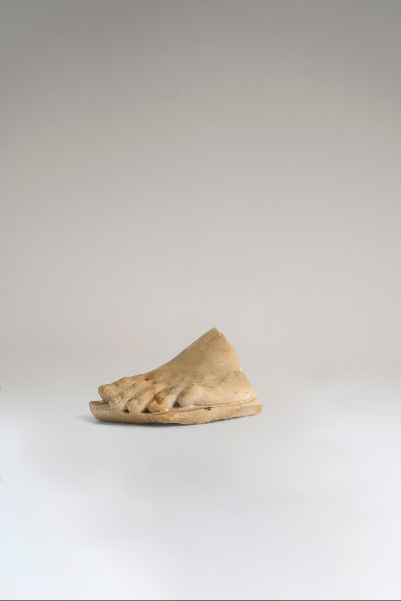 Pied en marbre romain-photo-4