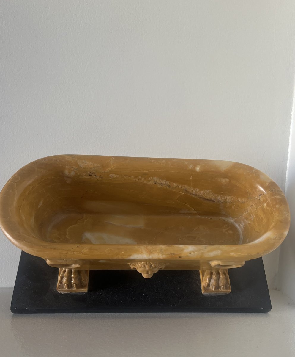 Baignoire en Giallo Antico - souvenir de Grand Tour-photo-4