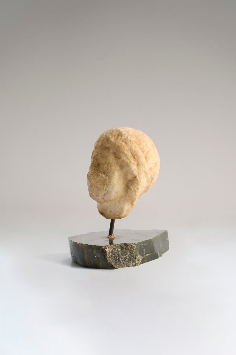 Head Of A Young Roman - 3rd/4th Century-photo-3