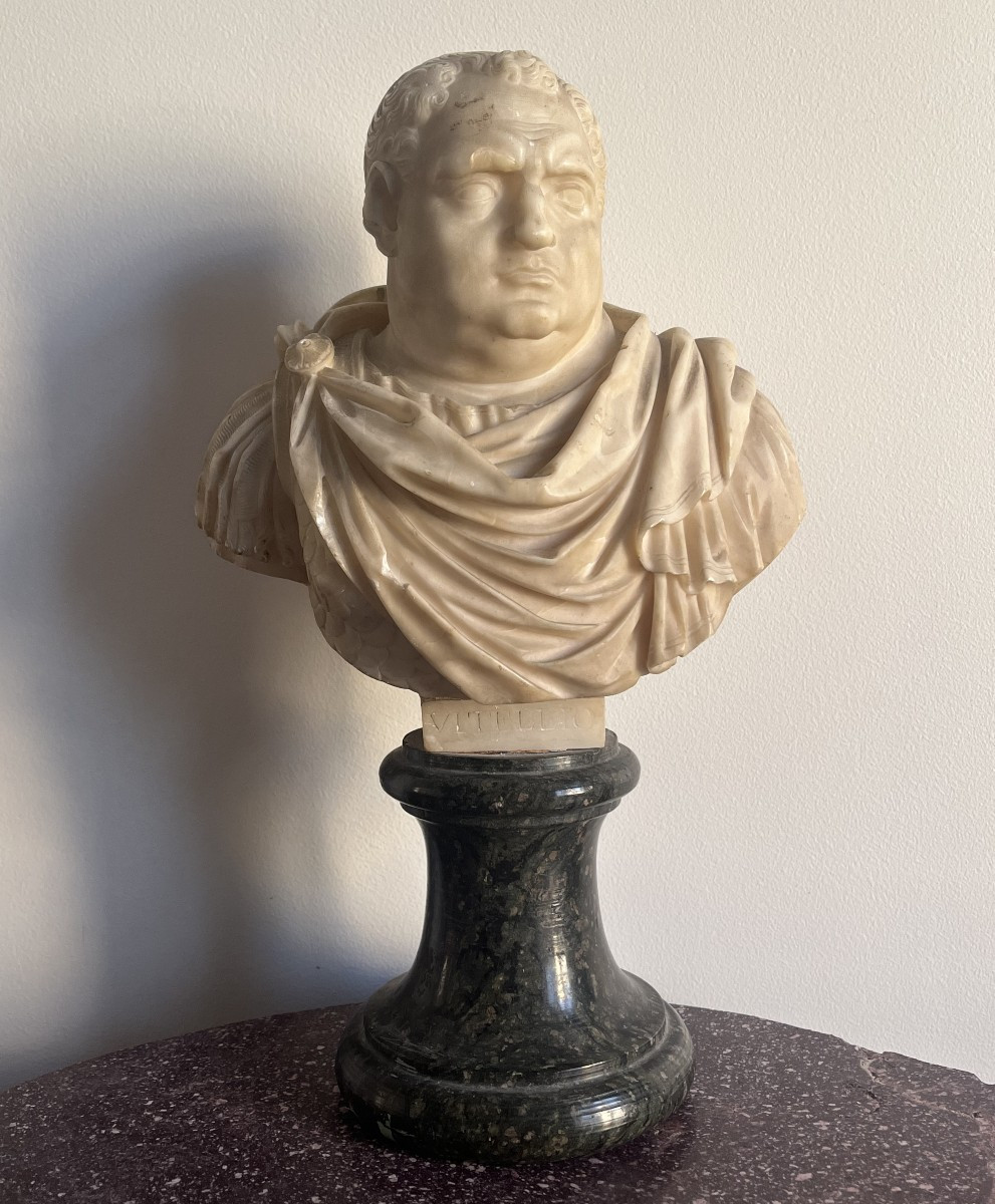 Vitellius Emperor Bust - 19th Century