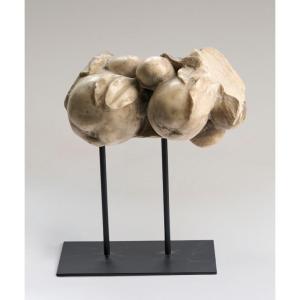 Fragment de sarcorphage - marbre romain - I-IIème siècle