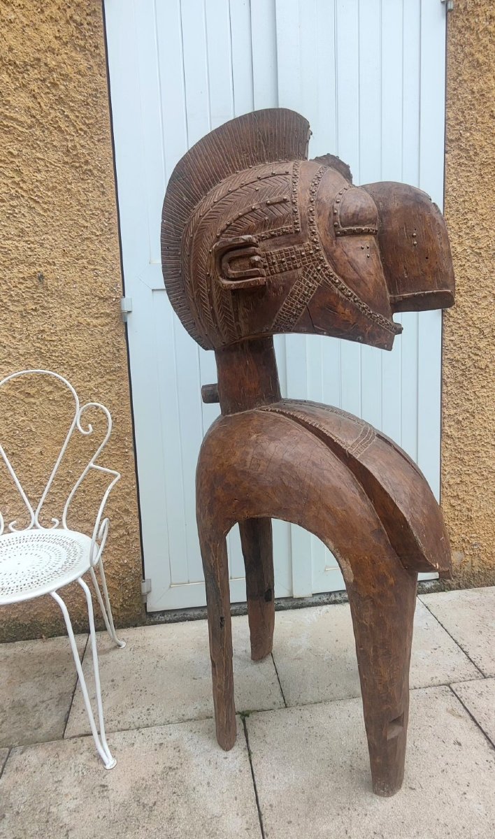 Large 20th Century African Sculpture...the Nimba Goddess Of Fertility...the Baga Ethnic Group Of Guinea -photo-7