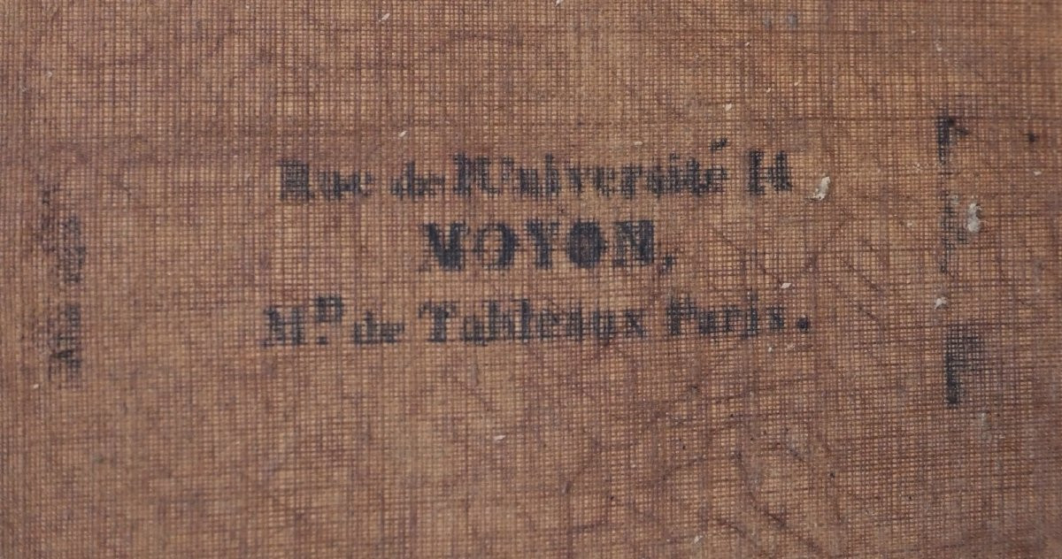 Large Canvas 1835...vast Scene Of A Hunting With Dogs & Deer "the Waterboat" -photo-7