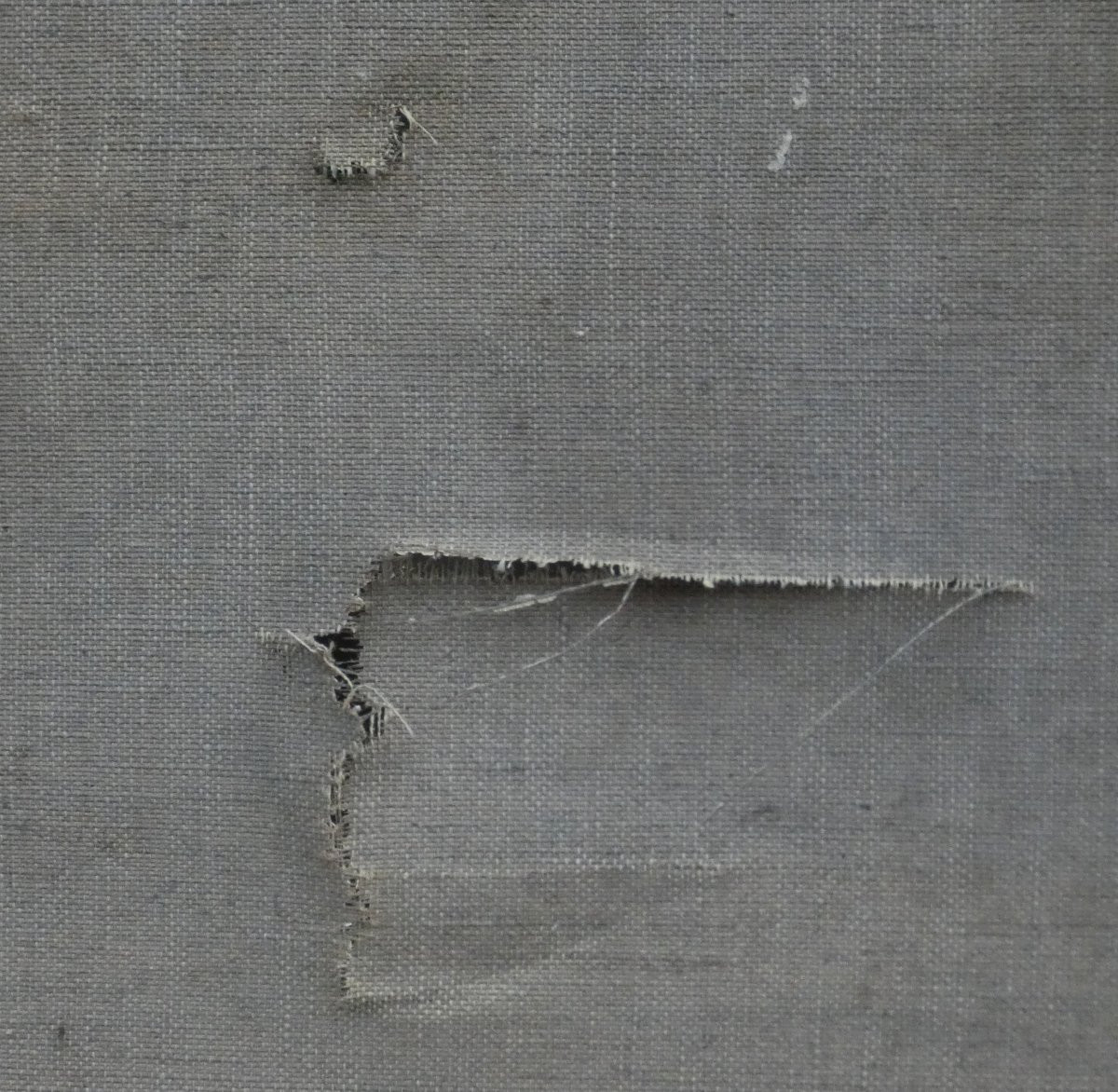 Marie Laforge 1865-1942...large Impressionist Canvas To Be Restored...woman Reading-photo-8