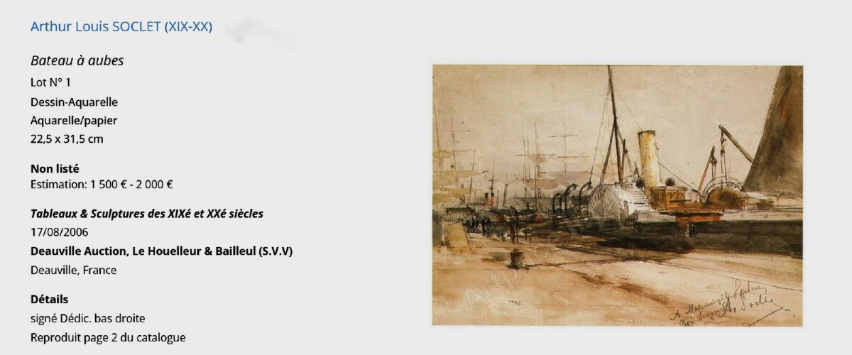 Arthur-louis Soclet 1845-1900...seascape With Boats In The Port Of Le Havre-photo-7