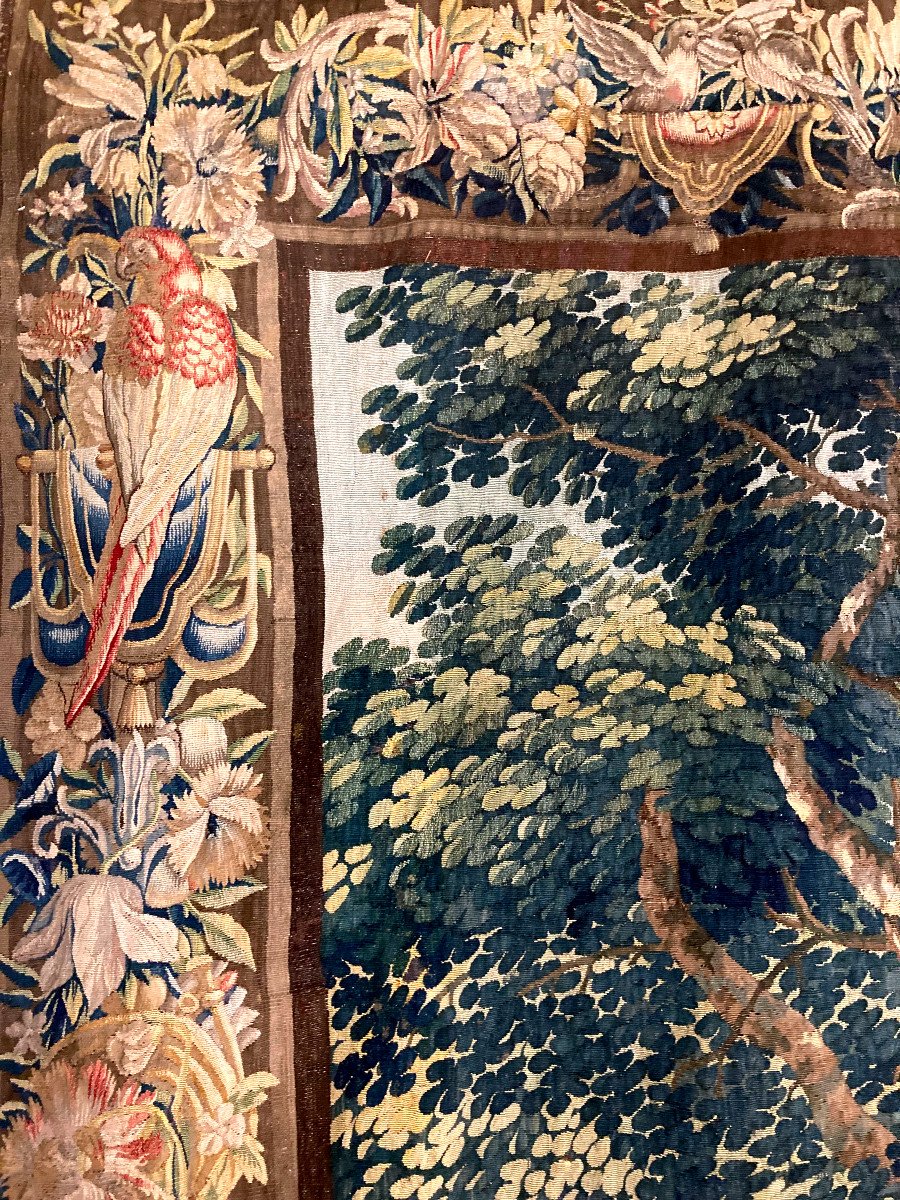 Tapisserie Audenarde Représentant Mercure Et Argus - Flandres  XVIIème-photo-3