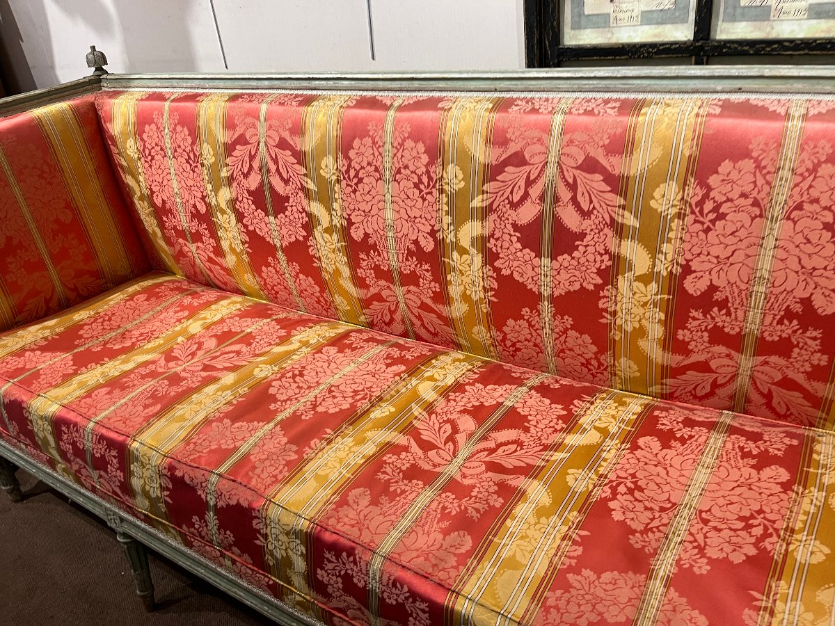 Large &amp;quot;sultane&amp;quot; Sofa From The Louis XVI Period-photo-3