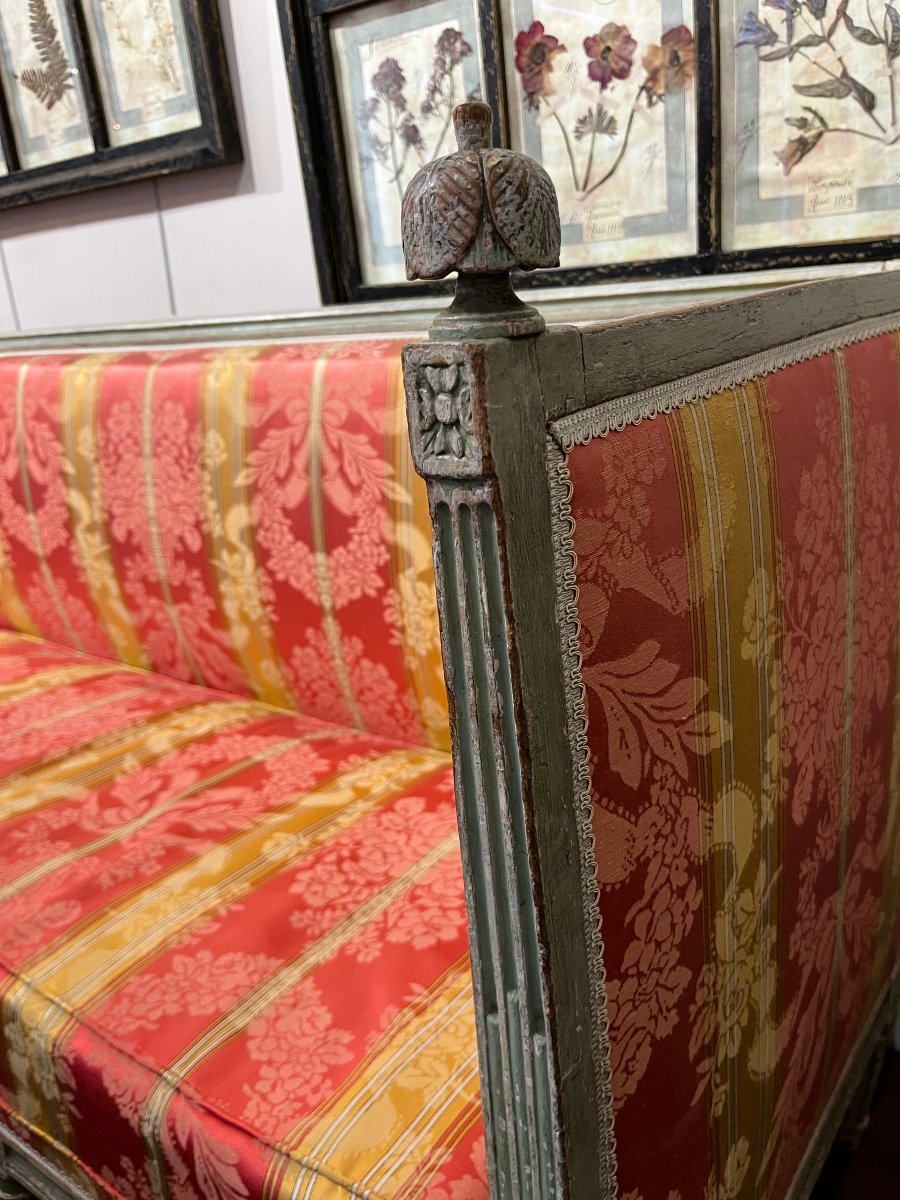 Large &amp;quot;sultane&amp;quot; Sofa From The Louis XVI Period-photo-4
