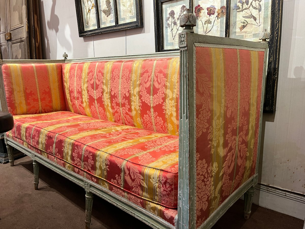 Large &amp;quot;sultane&amp;quot; Sofa From The Louis XVI Period-photo-1