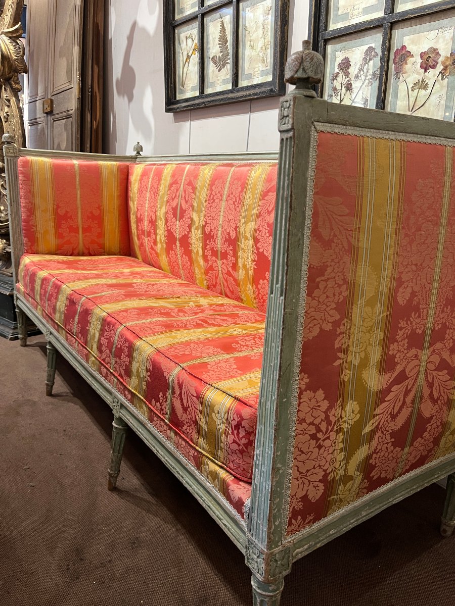 Large &amp;quot;sultane&amp;quot; Sofa From The Louis XVI Period-photo-2