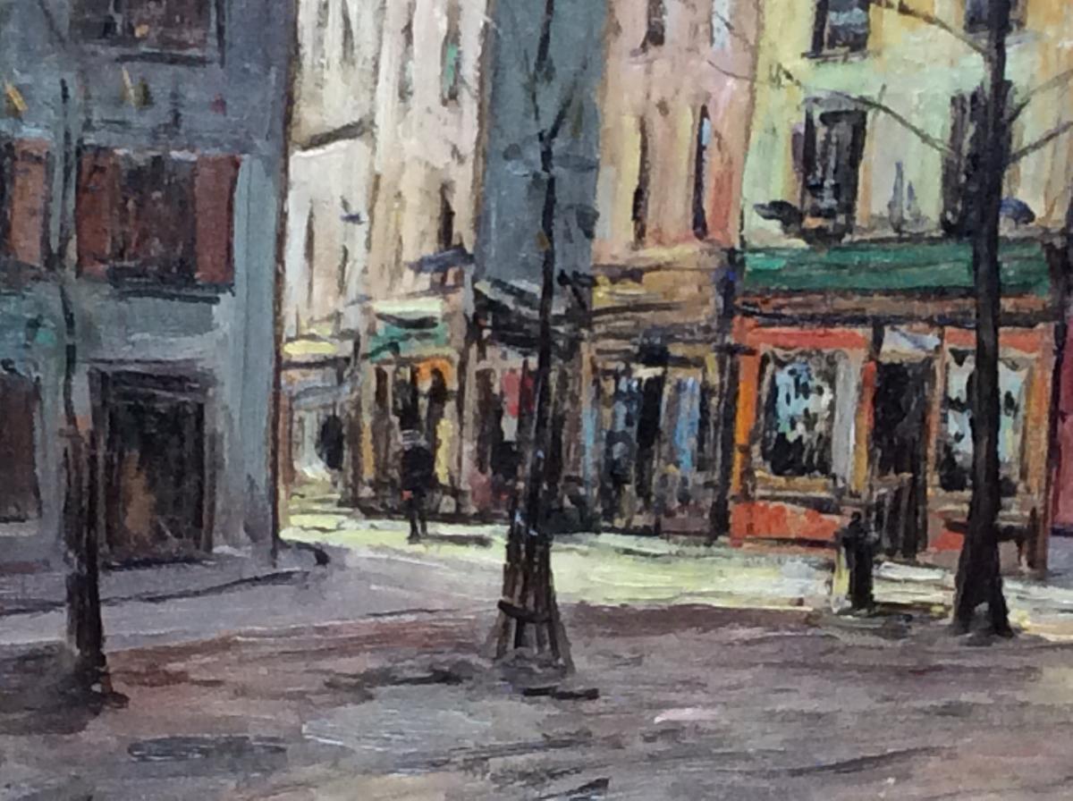 Edouard FEBVRE  " Place Du Tertre "-photo-4