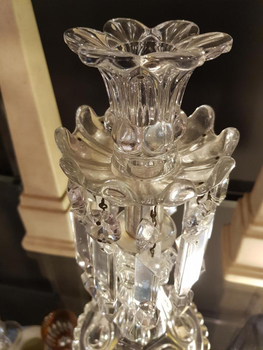 Chandelier Candélabbre Baccarat  Cristal -photo-4