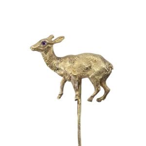 épingle Ancienne Chevreuil