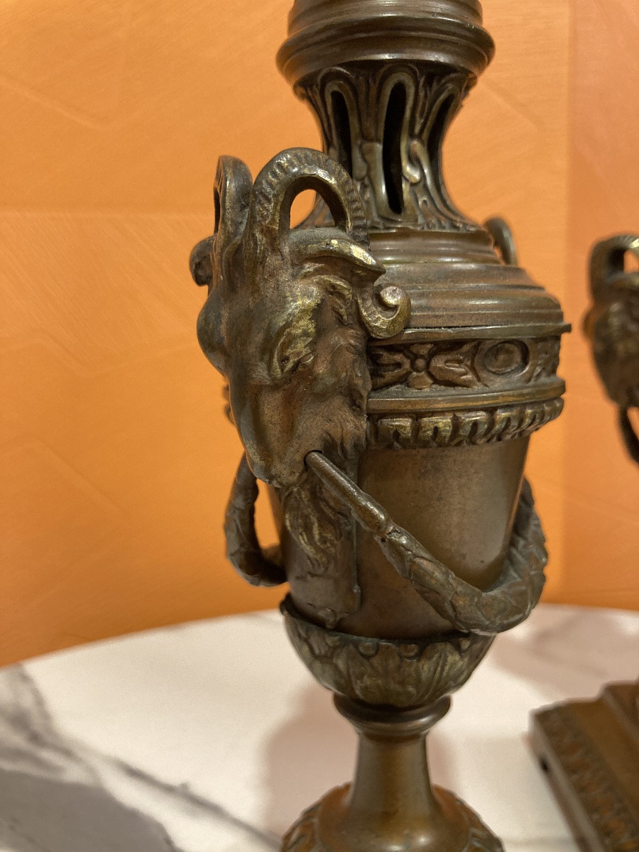 Paire de cassolettes bougeoirs-photo-4