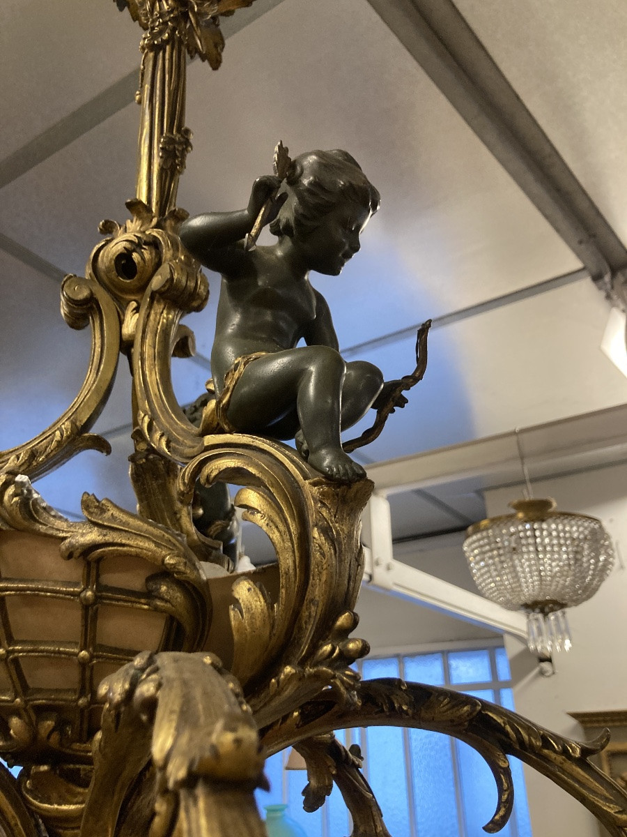 Lustre aux Chérubins-photo-2