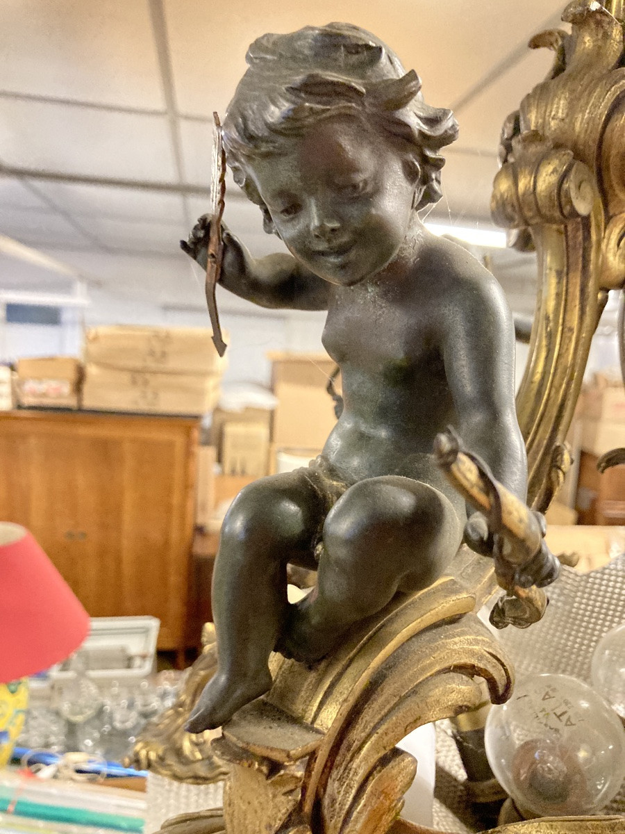 Lustre aux Chérubins-photo-2