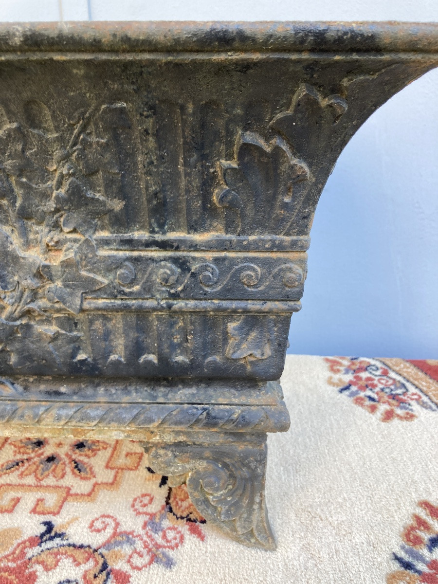 Cast Iron Planter-photo-4
