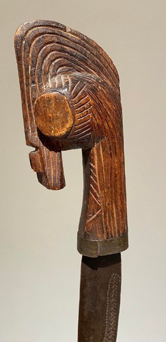 Dagger Songye Songe Tempa - Dr Congo - Kifwebe Miniature Mask - Early 20th Century - Museum