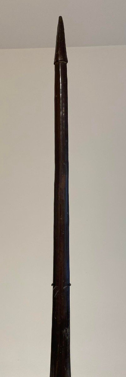 Massue De Guerre Des îles Salomon - Art Océanie - Mélanésie - 19ème Siècle - Casse Tête - 118cm-photo-8