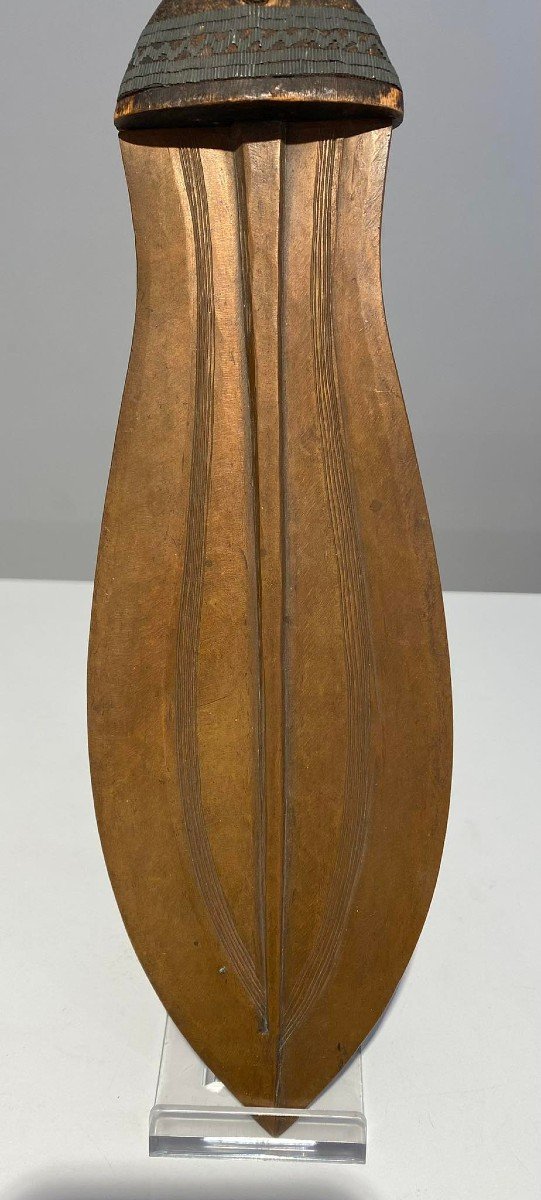 Ancienne épée Courte De La Tribu Kuba Bushoong Dr Congo Afrique Ca 1900-1930-photo-3