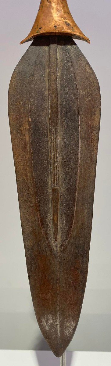 Ancienne épée Courte De La Tribu Ngandu Saka Zande Dr Congo Afrique ca 1900-photo-2