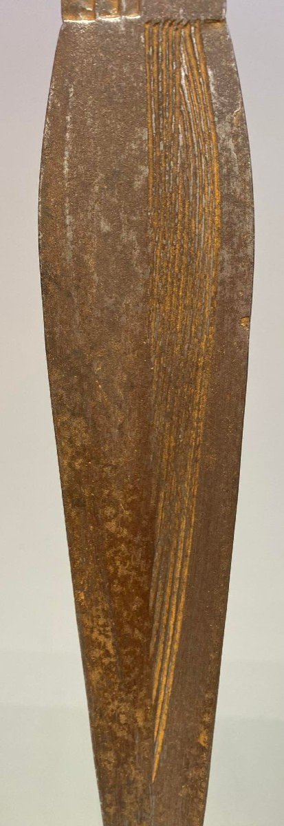 Ancienne épée Courte De La Tribu Boa Angba Bandia Zande Congo Afrique Ca 1900-photo-3
