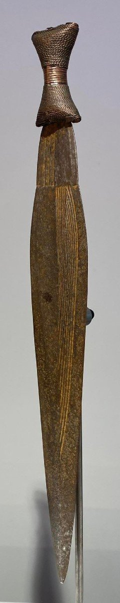 Old And Exceptional Short Sword From The Boa Angba Bandia Zande Tribe Congo Africa Ca 1900-photo-3