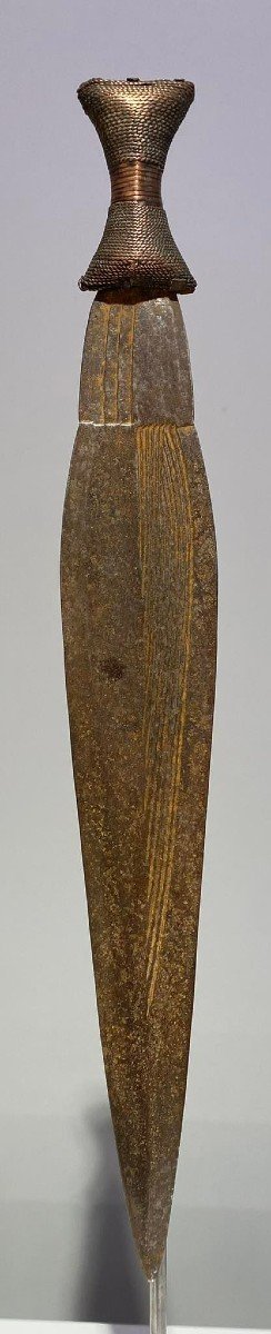 Old And Exceptional Short Sword From The Boa Angba Bandia Zande Tribe Congo Africa Ca 1900-photo-6