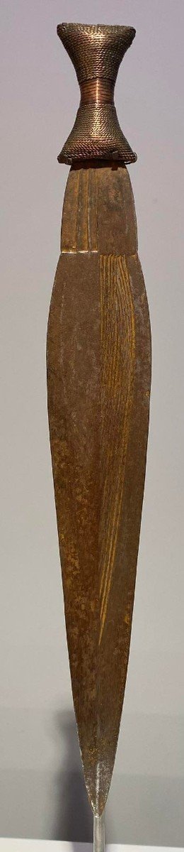 Old And Exceptional Short Sword From The Boa Angba Bandia Zande Tribe Congo Africa Ca 1900
