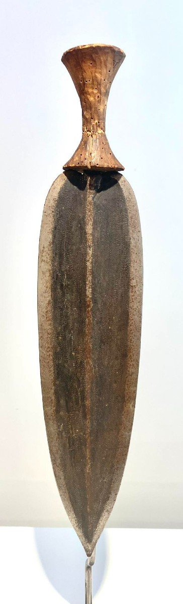Ancient Exceptional Rare Short Sword Tribe Lobala Nzombo Ngbaka Dr Congo Africa Ca1880-1900-photo-5