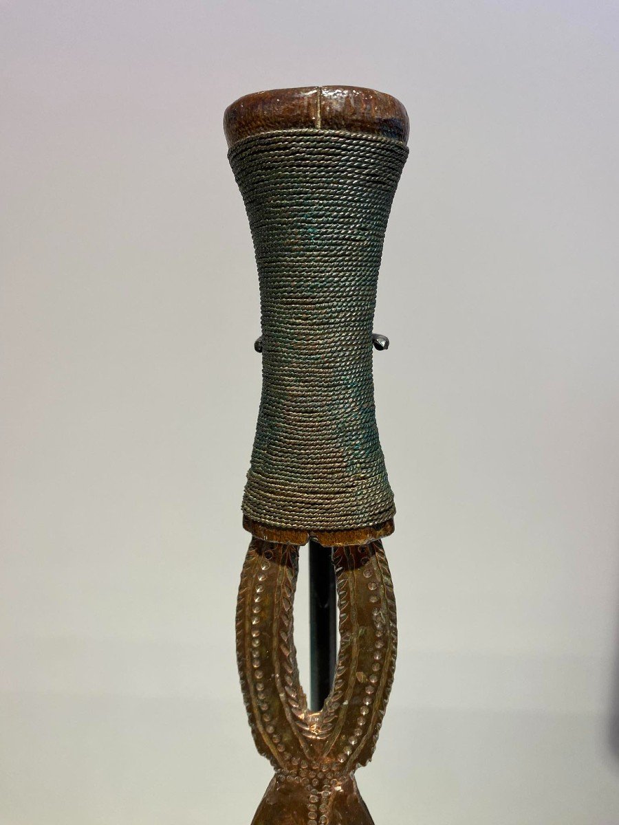 Exceptional Copper Sword From The Yakoma / Ngbandi Tribe Dr Congo Ubangi - Africa - Ca 1880-photo-1