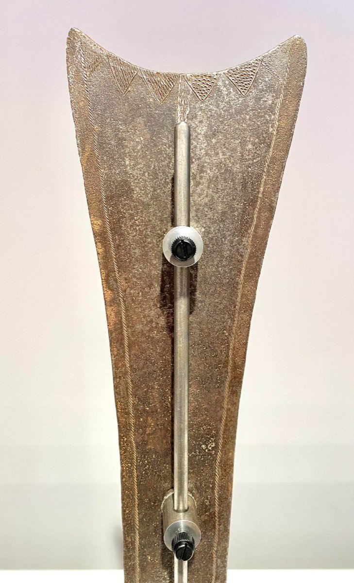 Short Sword Knife From The Ngombe / Ngbandi Tribe Dr Congo Ubangi - Africa Ca 1900-photo-8